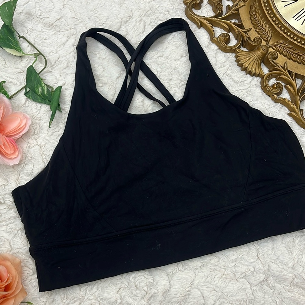 BuffBunny Sports Bra Black size 3X